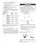 Предварительный просмотр 14 страницы Kenmore 110.8587 Series Use And Care Manual