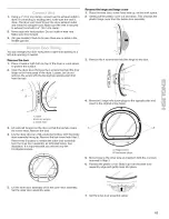 Предварительный просмотр 15 страницы Kenmore 110.8587 Series Use And Care Manual