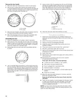 Предварительный просмотр 16 страницы Kenmore 110.8587 Series Use And Care Manual