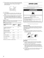 Предварительный просмотр 22 страницы Kenmore 110.8587 Series Use And Care Manual