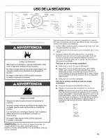 Предварительный просмотр 43 страницы Kenmore 110.8587 Series Use And Care Manual