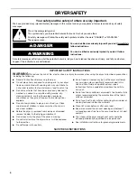 Preview for 4 page of Kenmore 110.8708 Use And Care Manual