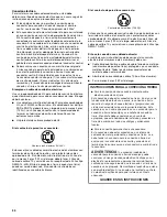 Preview for 34 page of Kenmore 110.8708 Use And Care Manual