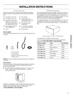 Предварительный просмотр 5 страницы Kenmore 110.8770 Series Use & Care Manual