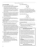 Предварительный просмотр 8 страницы Kenmore 110.8770 Series Use & Care Manual