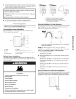 Предварительный просмотр 15 страницы Kenmore 110.8770 Series Use & Care Manual