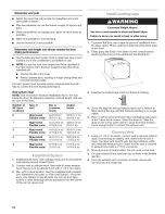 Предварительный просмотр 16 страницы Kenmore 110.8770 Series Use & Care Manual