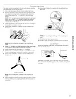 Предварительный просмотр 17 страницы Kenmore 110.8770 Series Use & Care Manual