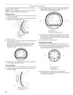 Предварительный просмотр 18 страницы Kenmore 110.8770 Series Use & Care Manual