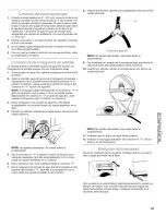 Предварительный просмотр 45 страницы Kenmore 110.8770 Series Use & Care Manual