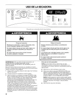 Предварительный просмотр 48 страницы Kenmore 110.8770 Series Use & Care Manual