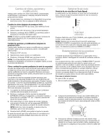 Предварительный просмотр 54 страницы Kenmore 110.8770 Series Use & Care Manual