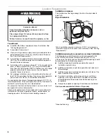 Предварительный просмотр 6 страницы Kenmore 110.8787 Use & Care Manual