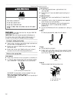 Предварительный просмотр 14 страницы Kenmore 110.8787 Use & Care Manual