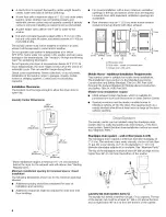 Preview for 6 page of Kenmore 110.88732 Use And Care Manual