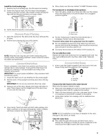 Предварительный просмотр 9 страницы Kenmore 110.88732 Use And Care Manual