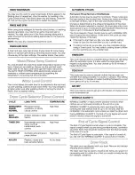 Preview for 2 page of Kenmore 110.9496 Series Cycle Descriptions