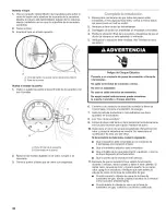 Предварительный просмотр 38 страницы Kenmore 110.9756 Series Use & Care Manual