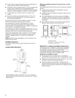 Предварительный просмотр 6 страницы Kenmore 110.98752 Use And Care Manual