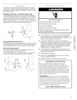 Предварительный просмотр 7 страницы Kenmore 110.98752 Use And Care Manual