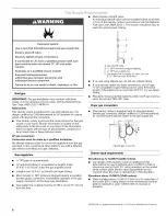 Предварительный просмотр 8 страницы Kenmore 110.98752 Use And Care Manual