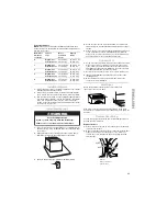 Предварительный просмотр 11 страницы Kenmore 110.C8580 Series Use & Care Manual