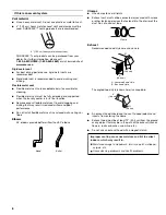 Preview for 8 page of Kenmore 110.C94762 Use & Care Manual