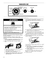 Preview for 14 page of Kenmore 110.C94762 Use & Care Manual