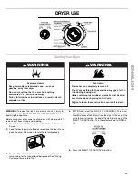 Preview for 17 page of Kenmore 110.C94762 Use & Care Manual