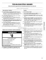 Preview for 21 page of Kenmore 110.C94762 Use & Care Manual