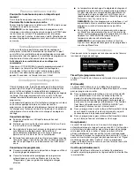 Preview for 44 page of Kenmore 110.C9772 Series Use & Care Manual