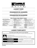 Kenmore 11010036600 Use And Care Manual preview