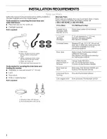 Preview for 2 page of Kenmore 11016212500 Installation Instructions Manual