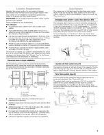 Предварительный просмотр 3 страницы Kenmore 11017102700 Installation Instructions Manual