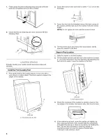 Preview for 6 page of Kenmore 11017102700 Installation Instructions Manual