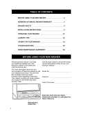 Preview for 2 page of Kenmore 11020802990 and Owner'S Manual And Installation Instructions