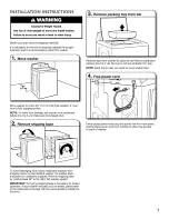 Preview for 5 page of Kenmore 11028132410 Installation Instructions Manual