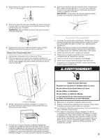 Preview for 23 page of Kenmore 11029422801 Installation Instructions Manual