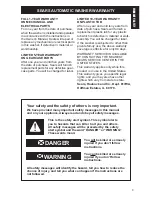 Preview for 3 page of Kenmore 11029852990 Owner'S Manual And Installation Instructions