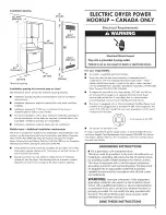 Предварительный просмотр 7 страницы Kenmore 11075202310 Installation Instructions Manual