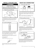 Предварительный просмотр 13 страницы Kenmore 11075202310 Installation Instructions Manual