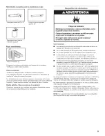 Предварительный просмотр 21 страницы Kenmore 11075202310 Installation Instructions Manual