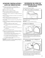 Предварительный просмотр 49 страницы Kenmore 11075202310 Installation Instructions Manual