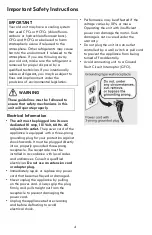 Preview for 4 page of Kenmore 111.22062 Use & Care Manual