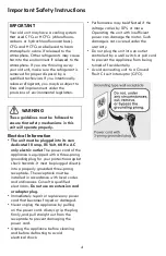 Preview for 4 page of Kenmore 111.22142 Use & Care Manual