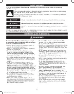 Предварительный просмотр 3 страницы Kenmore 111.2914 User And Care Manual