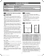 Предварительный просмотр 7 страницы Kenmore 111.2914 User And Care Manual