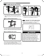 Предварительный просмотр 10 страницы Kenmore 111.2914 User And Care Manual