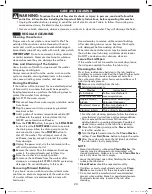 Предварительный просмотр 20 страницы Kenmore 111.2914 User And Care Manual