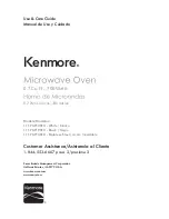 Предварительный просмотр 1 страницы Kenmore 111.70712810 Use & Care Manual